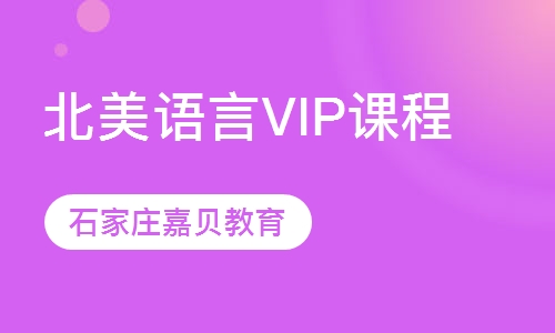 北美语言VIP课程